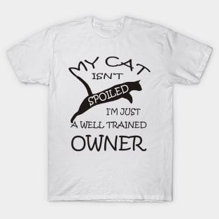 Cat Lovers Funny Spoiled Cat T-Shirt